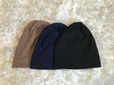 Thick Sweater Ribbed Beanie