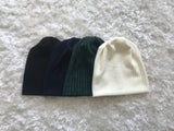 Thick Sweater Ribbed Beanie